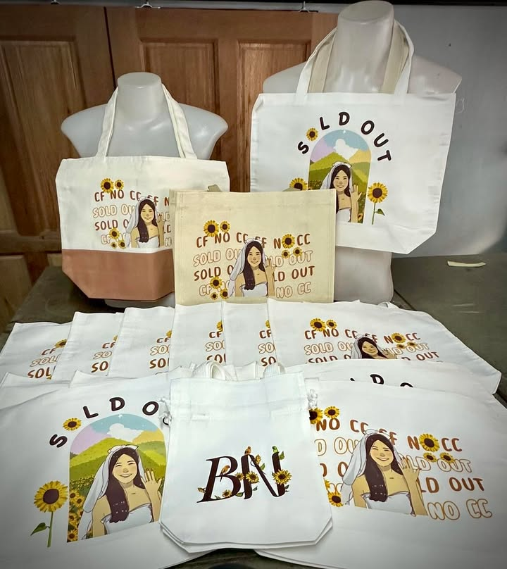 สกรีนกระเป๋าผ้า