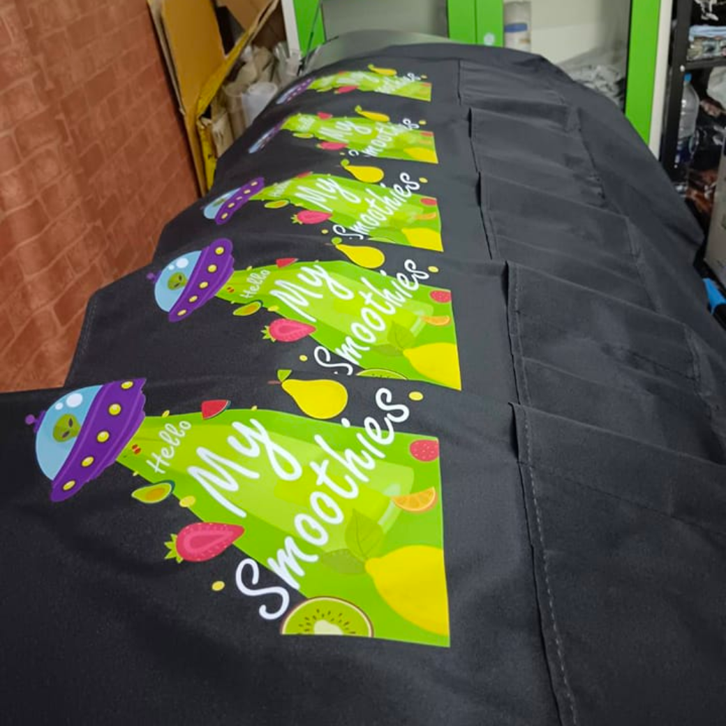 สกรีนผ้ากันเปื้อน